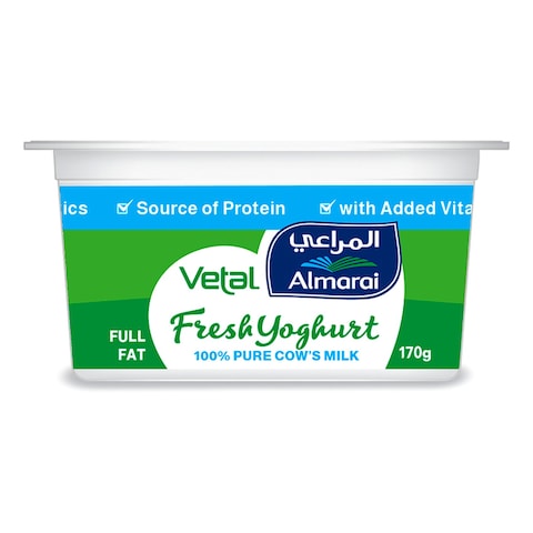Almarai Vetal Fresh Full Fat Yoghurt 170g