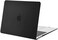 Ntech Macbook Air 13 Inch Case 2020 2019 2018 Release A2337 M1 A2179 A1932 Non-Slip, Fully Vented Plastic Hard Shell Soft Touch Cover For Apple Macbook Air Case, Black