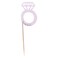 Future Mrs Team Bride Hen Party Ring Cupcake Toppers