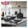 Prestige Essentials Cookware Set Black 9 PCS