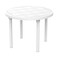 Cosmoplast Round Plastic Table 90cm White