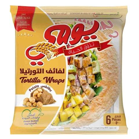 Yaumi Tortilla Wraps Potato 6 Pieces 240g