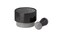 Pestle and mortar, marble black