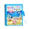 Samdone Cartoon Water Coloring Magic Book, Water Activity Book Paint Magic Water Drawing Book With Water Pen, Aqua Doodle Drawing Toys Coloring Book Reusable Education Learning Toys For Toddlers Kids