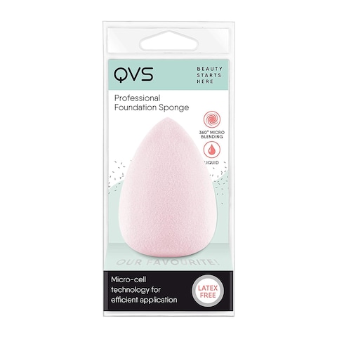 Buy QVS Deluxe Egg Sponge White in Saudi Arabia