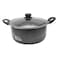 Stargift Non Stick Casserole 26cm Black