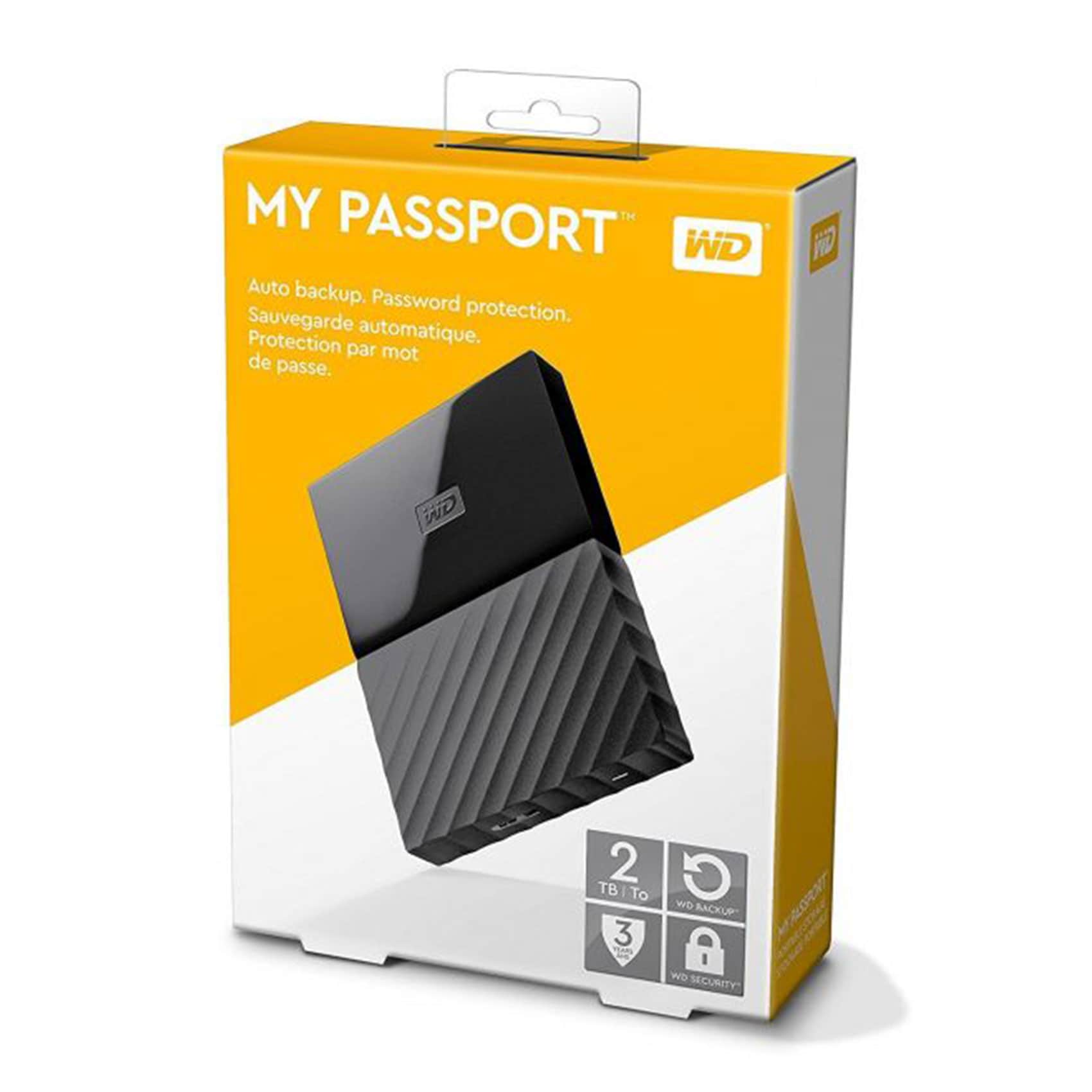 Buy Western Digital 2TB My Passport USB 3.2 Portable External Hard
