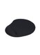 Silicone Mouse Pad With Wrist Support Black