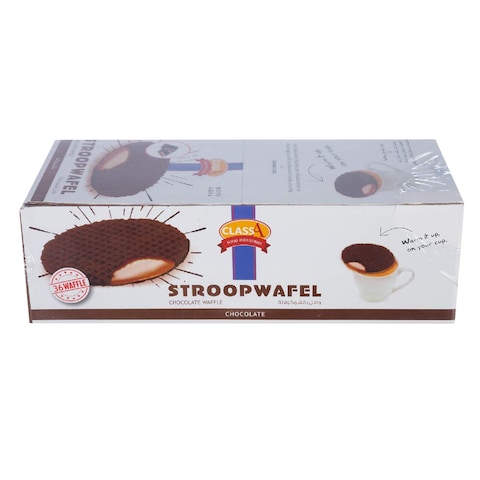 Class A Stroopwafel Chocolate Waffle 30g x 36 Pieces