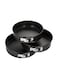 Generic 3-Piece Round Cake Pan Set Black