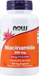 Now Foods Niacinamide Vitamin B-3 Capsules (100 Caps, 500Mg)