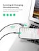 UGREEN USB-A to Lightning MFI Cable Alu Case with Nylon Braided   1m BK