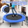 H Pro Trampoline For Kids, Outdoor Trampoline With Safety Enclosure Net and Spring Cover Padding, Jumper Trampoline For Entertainment