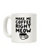 muGGyz Printed Ceramic Mug White