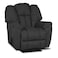 Penhaligon's Linen Rocking Recliner Chair - Dark Grey