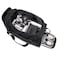 Arctic Hunter Foldable Duffel Bag Water Resistant Travel Bag with Shoe Compartment with Detachable Shoulder Straps for Men and Women LX00021 Black
