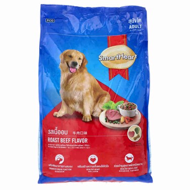 Smart Heart Adult Dog Food Roast Beef Flavour 3kg