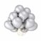 The Party Popper - Silver Chrome Balloon of 20