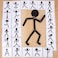 Montessori 24pcs Creativity Educational Wooden Stick Man Puzzle Game Toys Training Kids Hand-eye-Brain Coordination (Unisex)