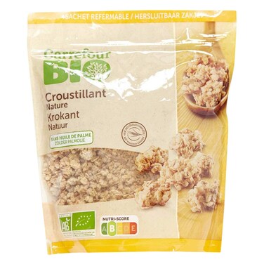Carrefour Bio Organic Natural Crispy Muesli Cereals 500GR