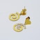 Aiwanto Small Earring Loop Earring Gold Earrings Gift for Wife Girlfriend