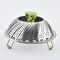 Generic Steamer Basket Stainless Steel Vegetable Steamer Basket Folding Steamer Insert F