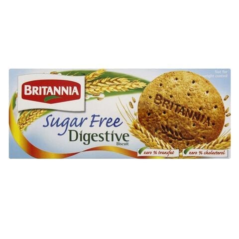 Britannia Sugar Free Digestive Biscuit 350g x Pack of 2