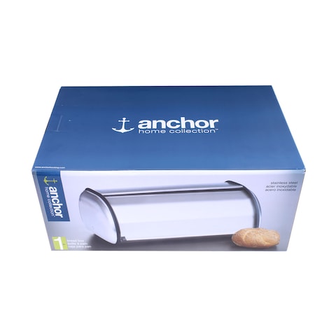 Anchor Hocking Bread Box Brushed Steel