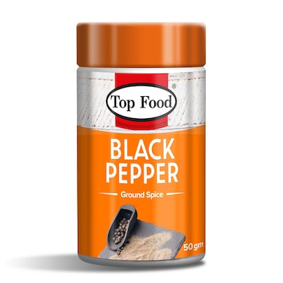 Top Food Black Pepper Powder 50g
