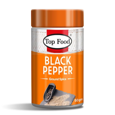 Top Food Black Pepper Powder 50g