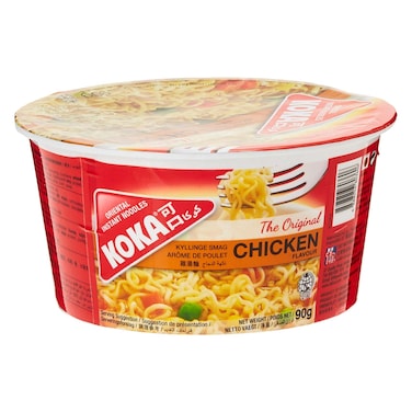 Koka The Original Chicken Oriental Instant Noodles 90g