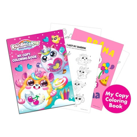 Zuru Rainbocorns Sequin Surprise My Copy Colouring Book A4 916-35-144