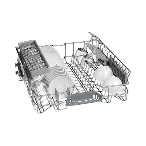 Bosch Dishwasher - 5 Programs 12 Place Settings - Silver - SMS45DI10Q-SS