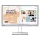 Lenovo L24e-40 23.8-Inch Full HD Flat Monitor Cloud Grey