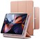 Generic Esr Rebound Magnetic Smart Case For iPad Pro 12.9" 2020/2018, [Supports Apple Pencil Pairing &amp; Charging] Smart Case Cover, Auto Sleep/Wake Trifold Stand Case, Rose Gold