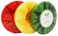 FRESH SCENT Naphthalene Ball, Flat Round Disk with Attractive Designe &amp; Colour, Very Effective (Pack of 3 Units).