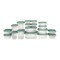 Aksa Food Container Set - 18 Pieces - Green