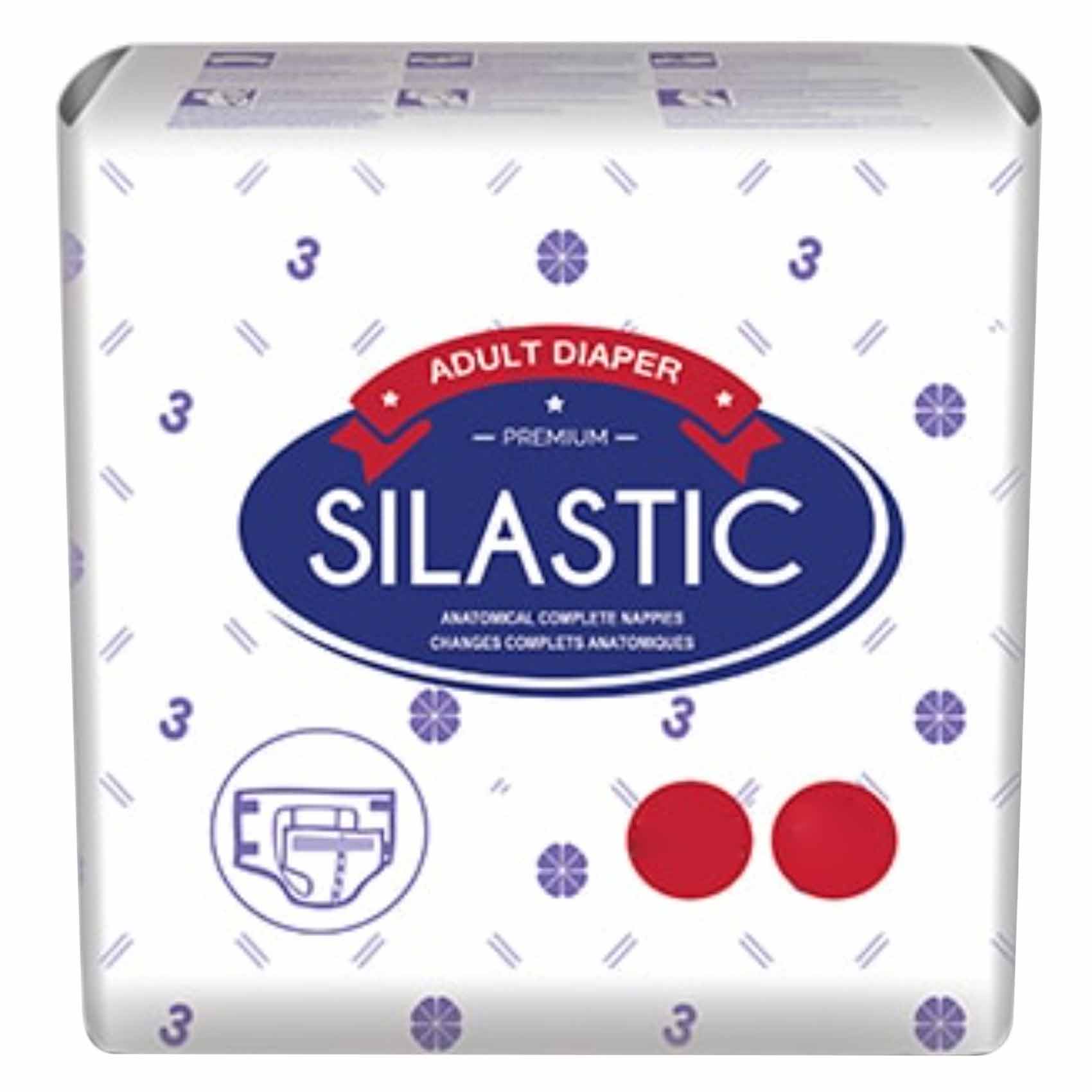 Oui Oui Silastic Adult Diapers N3 12 Inch
