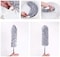 Doreen Extendable Feather Duster With Telescopic Pole, Fluffy Feather Duster Extra Long 111 Inches, Microfiber Duster With Washable Bendable Head, Hand Duster For Cleaning High Ceiling Fans