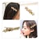 Aiwanto Hair Pin Hair Clips Beautiful Star Hair Clips Stylish Hair Accessories For Girls Kids (2Pcs)