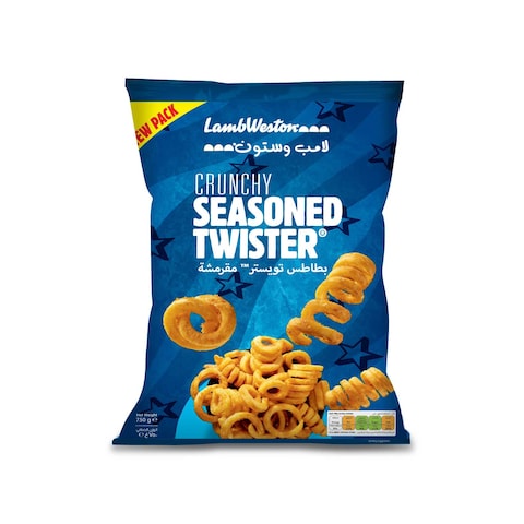 Lamb Weston Crunchy Seasoned Twisters, 750g