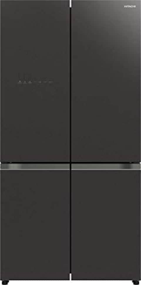 Hitachi 514L Net Capacity Deluxe 4 Door French Door Refrigerator Glass, Mauve Gray, RWB720VUK0GMG