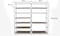 Shoe Rack Multipurpose Storage Rack with Dustproof Cover