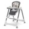 Teknum 5-IN-1 Swing with High Chair with Lockable wheels - Grey