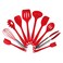 Generic-Silicone Kitchenware 10Pcs Kitchen Utensils Set Non-stick Silicone Cooking Utensils Set Eco-friendly Cooking Tool