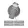 Aiwanto 2Pc Glass Water Bottle With Silicone Glass Bottle for Hot Water Glass Bottle office Bottle