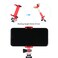 Generic-Selfie Stick Aluminum Alloy BT Phone Selfie Stick Free Retractable Rod