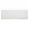 Ozone - English Keyboard Skin UK Layout For MacBook 13&#39;&#39; Without Touch Bar A1708 / 12&#39;&#39;A1534 - White
