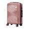 Biggdesign Moods Up Hard Luggage Sets With Spinner Wheels, Hardshell Luggage With Double Wheel, Travel Suitcase, Lock System, Lightweight Rosegold 3 Pcs