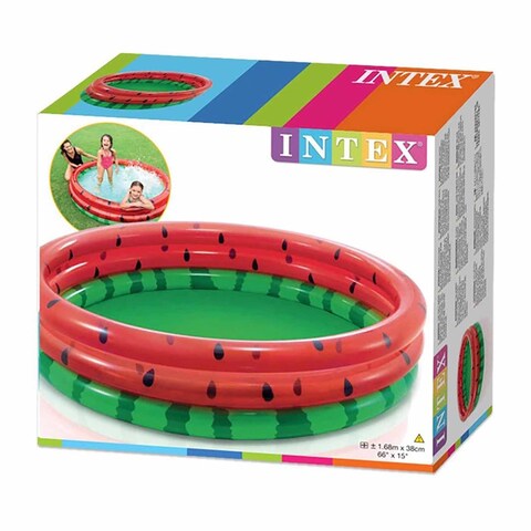 Intex Watermelon 3-Ring Children Pool